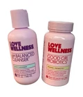 Love Wellness Women Health Bundle Probiotics, Ph Balance Cleanser New. Price: $22.09.