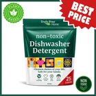 Truly Natural Dishwasher Soap. Plastic-free, Heavy Duty Stain Remover New. Price: $41.79.