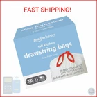 Amazon Basics Scented Trash Bags, Tall Kitchen Drawstring, Clean Fresh Scent, 13 New. Price: $42.30.