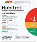 Habitrol Nicotine Transdermal 3 Step System 56 Patches (7-21MG) 8 Week Kit New. Price: $59.99.