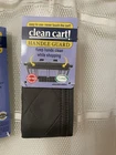 Clean Shopping Cart Seat Handle Guard Gray Foldable Keeps Hands New. Price: $12.00.