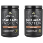 2 X Ancient Nutrition, Bone Broth Protein, Chocolate, 1.1 Lb (504 G) Pack Of New. Price: $88.00.