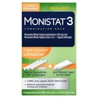 Monistat 3 Combination Pack Suppositories+cream Kit New. Price: $20.40.
