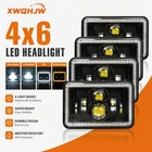 4PCS 4X6" Led Headlight Kit For 1982-1987 Buick Regal H4 Hi/lo Beam Halo Drl Dot New. Price: $99.99.