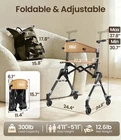 Nib Vocic Z35 Walker Backpack Rollator Black New. Price: $240.00.