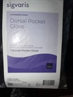 Nip Sigvaris Dorsal Pocket Glove Left Hand Size Medium Black Lymphedema Care New. Price: $108.00.