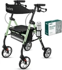 Ultra Lightweight Rollator Walker For Seniors With Seat - Sage Green New. Price: $233.99.