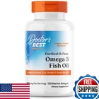 Doctors Best Purified & Clear 3 Fish Oil With Goldenomega, Supports Heart, New. Price: $57.02.