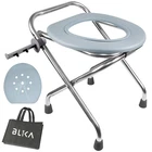 Blika Portable Toilet For Camping, 400LBS Weight Capacity New. Price: $56.61.