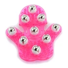 Samyo Palm Shaped Glove Body Massager With 9 360-DEGREE-ROLLER Metal ... New. Price: $20.47.
