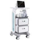 Vevor 3 Tiers Lab Carts Mobile Medical With 2 Drawers & 1 Top Tray White New. Price: $218.99.