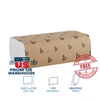 Boardwalk BWK6200 Multifold Paper Towels White 4000 Sheets 16 Packs New. Price: $31.75.