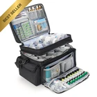 Medicine Organizer Double Layer Adjustable Divider Portable First Aid Storagebag New. Price: $39.88.