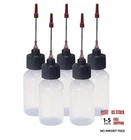 Liberty Products 5-1OZ Plastic Squeeze Bottles 1.5" Stainless Applicators New. Price: $16.20.