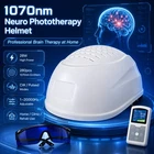 Zjzk 1070NM Photobiomodulation Nir Light Therapy Helmet For Depression Anxiety New. Price: $1399.00.