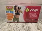 Zumba: Incredible Slimdown Cardio Dance System 4-DVD Set Fitness Very. Price: $19.95.