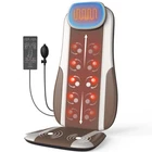 Comrelax Shiatsu Back Massager With Heat, Chair Pad White & Borwn New. Price: $167.79.