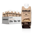 Evolve Plant Based Protein Shake, Caf Mocha 11OZ, (12 Pack) Free Shipping New. Price: $35.67.