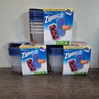 Ziploc One Press Seal Small Rectangle Container - 5 New. Price: $55.00.