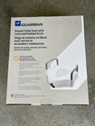 Medline Guardian 5 Raised Elongated Toilet Seat With Lock Adjustable Arms Nib New. Price: $45.00.