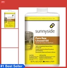 Sunnyside Corporation 87332 Pure Raw Linseed Oil, Quart New. Price: $24.34.