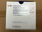 Bd Chloraprep 1.75 Ml Swabstick Ref# 930100 *sterile* Box Of 48. Free Shipping New. Price: $40.00.