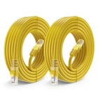 Pack Cat 6 Ethernet Cable 25 Ft High-speed Utp Lan Network Cord Yellow New. Price: $24.69.
