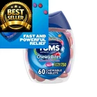 Tums Chewy Bites Antacid Tablets For 60 Count (pack Of 1), Assorted Berries New. Price: $20.45.