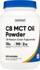 Nutricost C8 Mct Oil Powder 2LBS (32OZ) - 95% 90 Servings (pack Of 1) New. Price: $67.49.