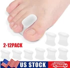 12 Silicone Soft Gel Separator Bunion Spacer Orthotics Pain Relief Usa New. Price: $7.99.