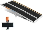 Portable Wheelchair Ramp 5FT, Non-slip Aluminum Handicap With Handle, Foldi New. Price: $362.77.
