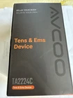 Avcoo 4-CHANNEL Tens Unit Muscle Stimulator With Intuitive Buttons For Easy Use New. Price: $32.99.