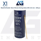 Silver N!trate Etching Sticks 50% 115 Mm 100PCS Cautery For Warts & Corns New. Price: $531.00.