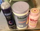New Love Wellness Good Girl Probiotics, Bloom Creatine & Durex Silicone Lube Set. Price: $28.00.