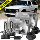4X6" Led Headlights Hi-lo Beam Conversion Kit For Chevy S10 Blazer 1994-1997 H4 New. Price: $52.24.