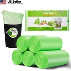 Small Trash Bags 4-6 Gallon, Inwaysin Count 1 (pack Of 200), Green New. Price: $23.16.