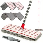 Microfiber Mops For Floor Cleaning, Flat Dust With 4 Washable Pads, Dual-... New. Price: $27.66.
