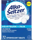 Alka-seltzer Heartburn + Pain Effervescent Aspirin Antacid Tablets, Fast New. Price: $13.47.