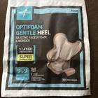 (2) Medline Optifoam Gentle Heel 9X9 Expires 2026/07/05 New. Price: $15.00.