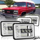 4X6" Headlights Kit Hi/lo H4668 For Chevrolet R2500 C10 Suburban 1989 - 1991 New. Price: $48.59.