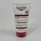 Eucerin Eczema Relief Body Cream, Fragrance Free Lotion, 5 Oz. Tube + New. Price: $13.99.