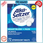 Alka-seltzer Effervescent Tablets Original Flavor, Fast Multi-symptom Relief New. Price: $13.22.