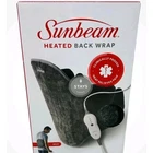 Sunbeam Heated Back Wrap Pain Relief Heating Pad 1 Pack New. Price: $28.00.