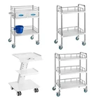 Vevor Lab Rolling Cart Stainless Steel Medical Dental Serving Cabinet New. Price: $143.99.