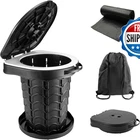 Imodomio Retractable Portable Toilet Camping - Adjustable Height New. Price: $50.13.