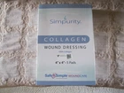 Safe Simple Simpurity Collagen Wound Dressing 4" - Box Of 5 New. Price: $69.50.