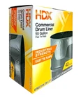 Hdx Commercial Drum Liner Industrial Strength With Easy Tie Flaps - 55 Gal. 40PC New. Price: $39.97.
