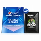 Crest 3D Whitestrips Sensitive And Gentle 36 - Exp: 07/27 New Free Gift. Price: $28.00.