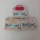 3 Packs Ardell Professional Naked Lashes, Blends Seamlessly With Invisiband M40 New. Price: $8.79.