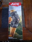 Black Adj Left Or Right Hinged Pivoting Lateral Stabilizers Firm Knee Brace New. Price: $6.50.